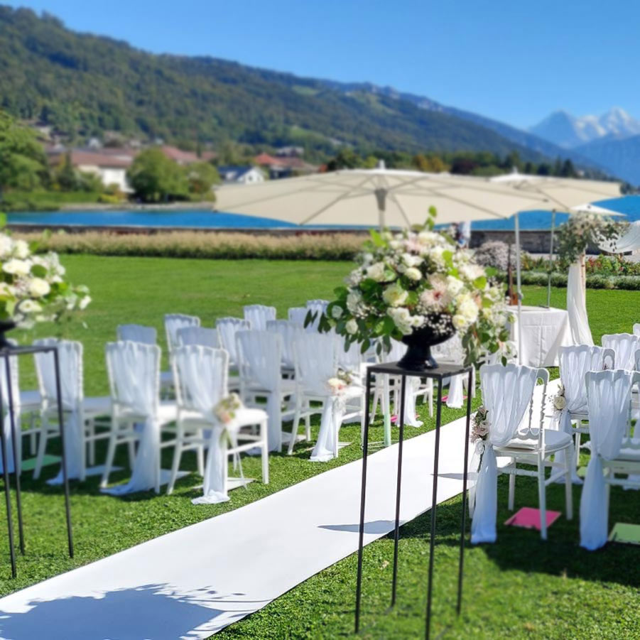 Hochzeitsteppich-Hussenzauber